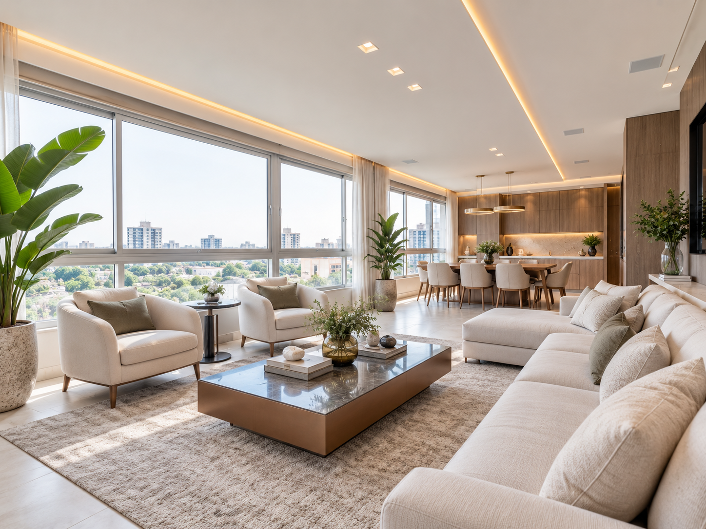 Apartamentos modernos e prontos para morar